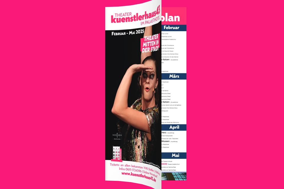 Unser aktuelles Programmheft | online zum Stöbern